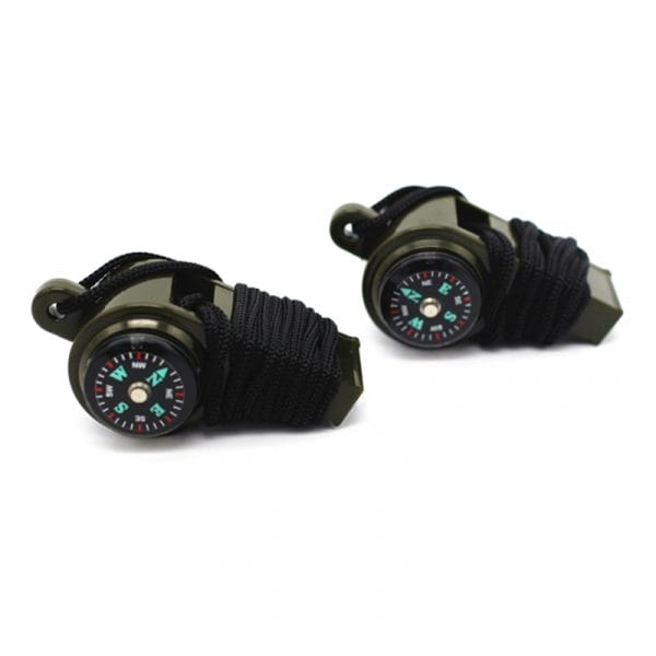 Outdoor Whistle Compass Thermometer 3 In 1 - Image 2