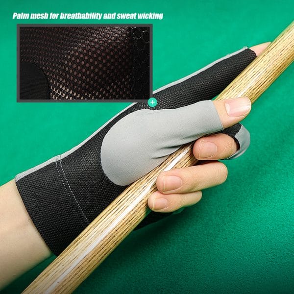 Quick-Dry Breathable Billiard Pool Gloves - Image 3