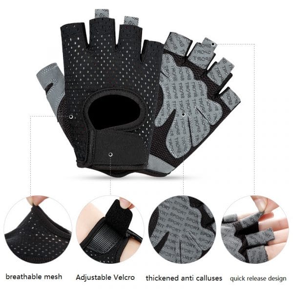 Cycling Fingerless Gloves Professional - Image 4