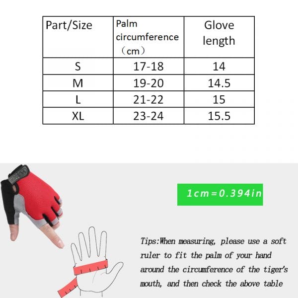 Professional Gym Fitness Breathable Anti-Slip Gloves - Image 5