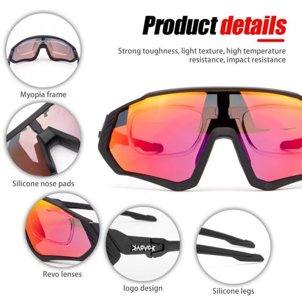 Riding Cycling Sunglasses - Image 6