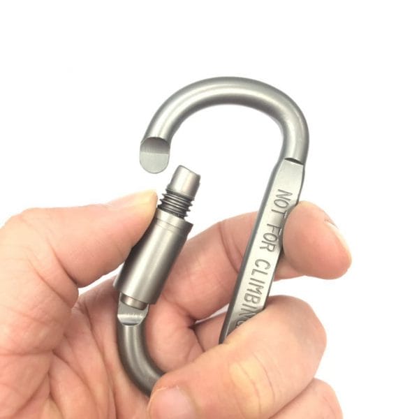 Survival D-ring Locking Carabiner Clip - Image 5