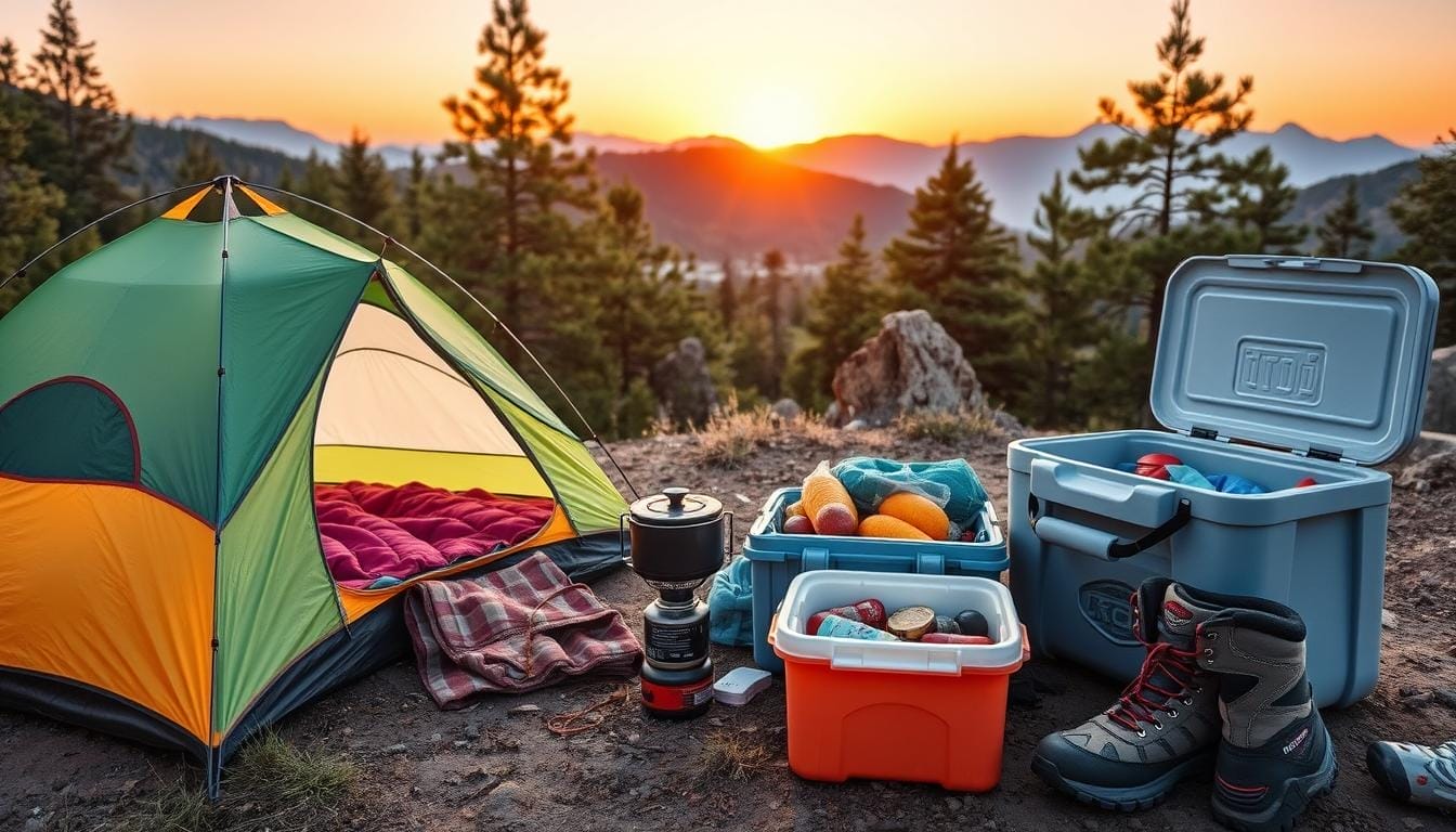 budget camping gear