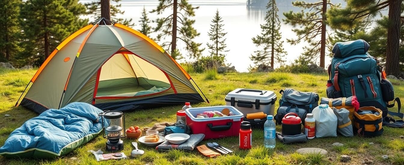 camping gear set for budget-conscious campers