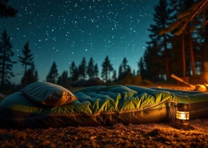 camping sleep set for outdoor adventures