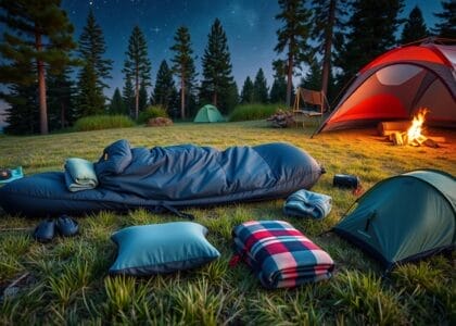 complete camping sleep gear kit