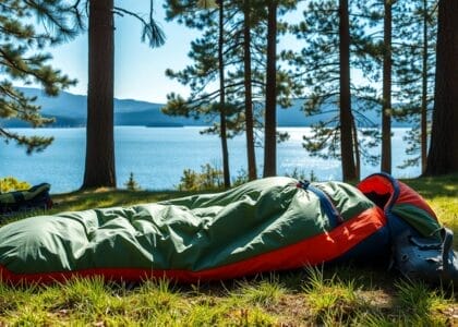 lightweight affordable camping sleeping bag