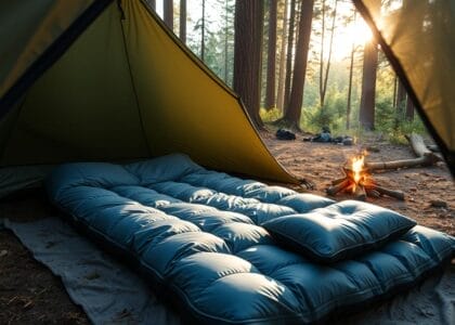 sleeping gear for camping trips