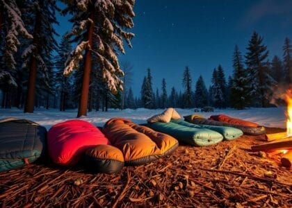 budget sleeping bags for cold weather