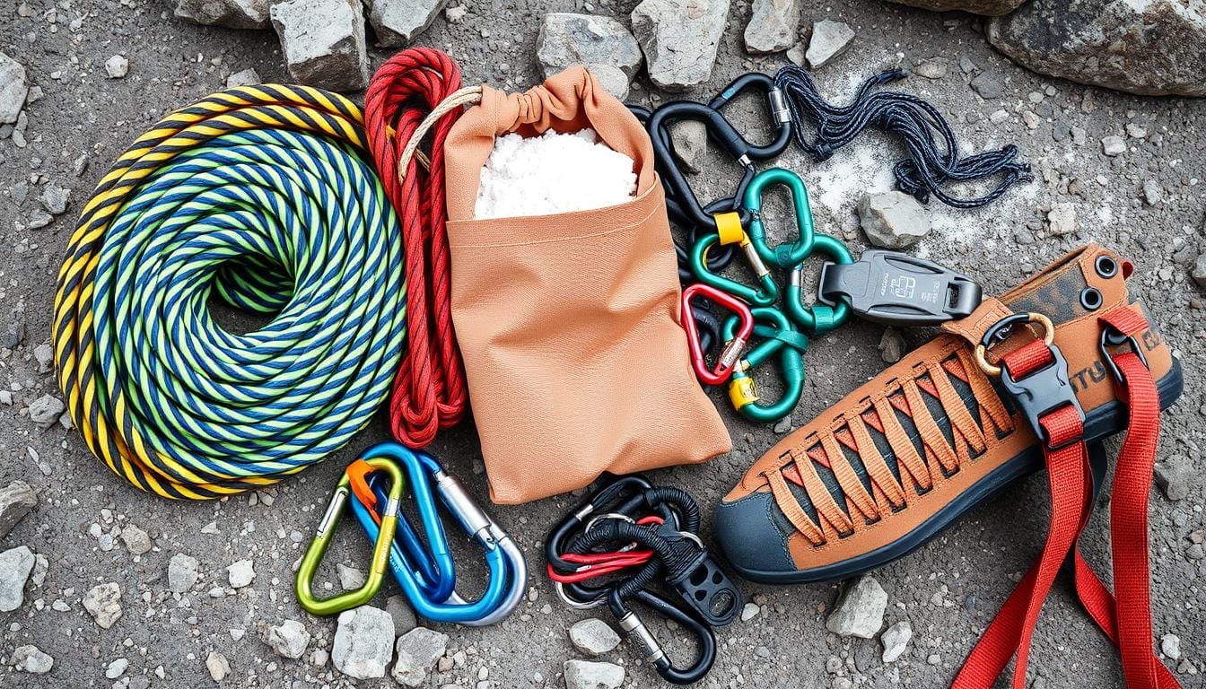 rock climbing gear essentials