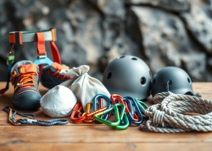 beginner climbing equipment list