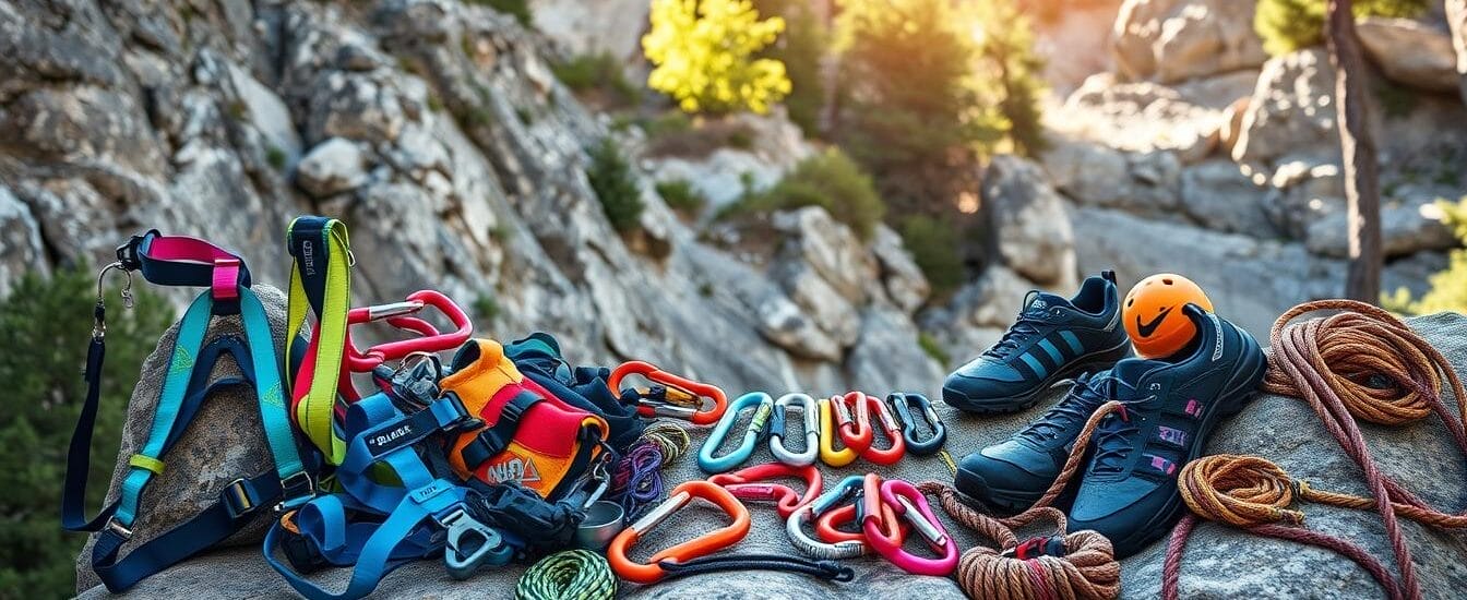 climbing gear for