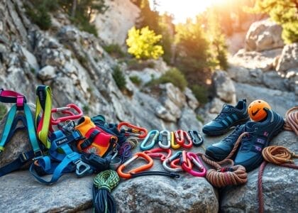 climbing gear for