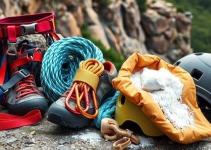 climbing gear for novice climbers