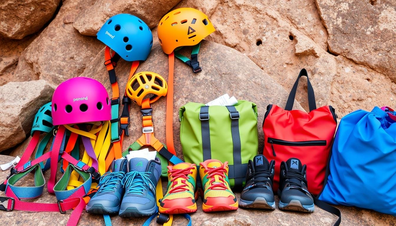 climbing gear for women and kids