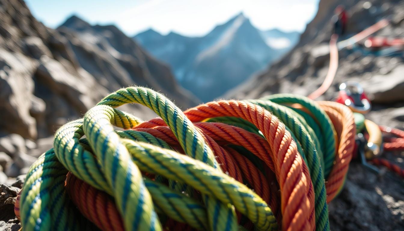 climbing ropes