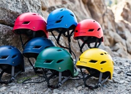 entry-level climbing helmet