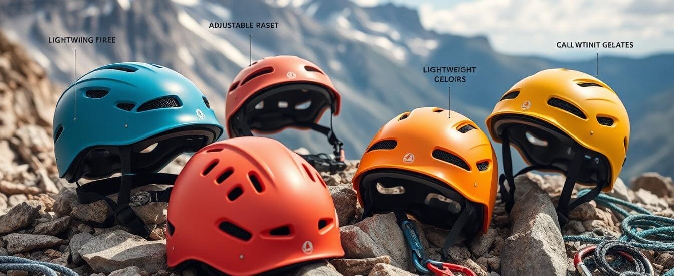 entry-level climbing helmet features