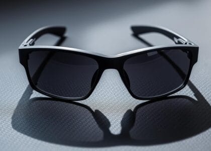 anti-slip running glasses with ventilation
