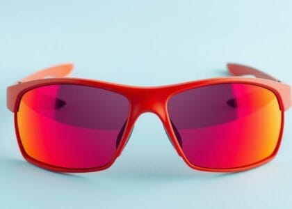 sports eyewear with anti-fog technology