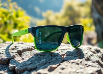 trendy sports sunglasses