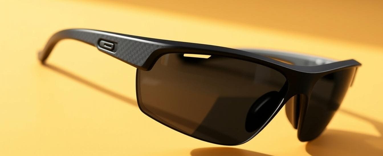aerodynamic sports glasses for cyclists